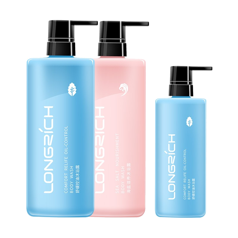 隆力奇 舒缓控油沐浴露套装