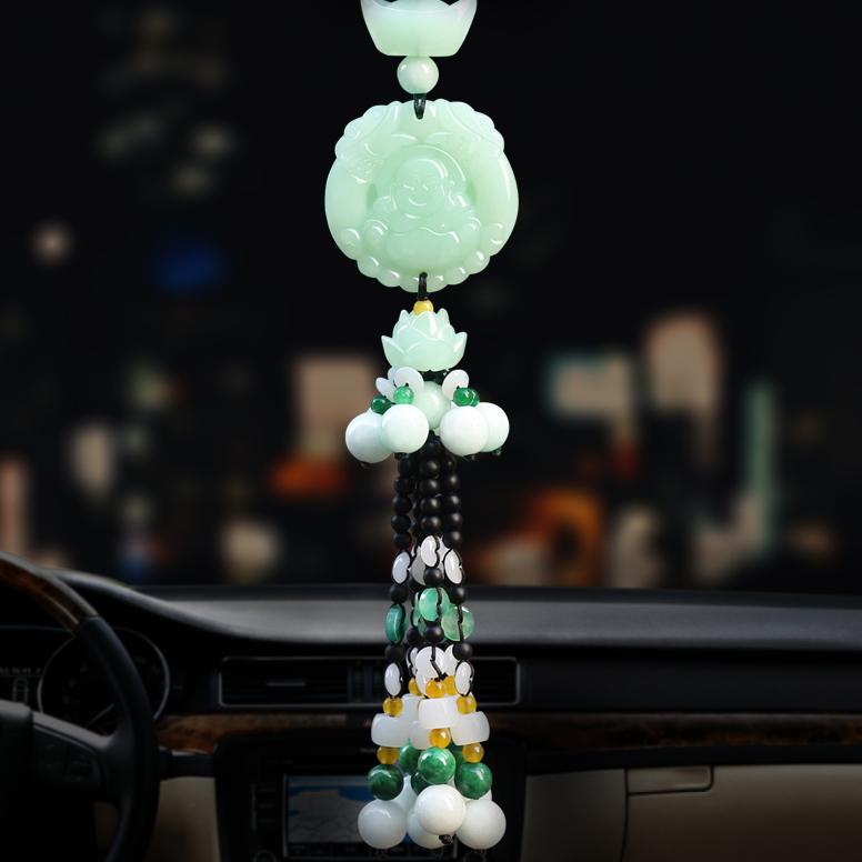 慕致 高档玉石 汽车挂件