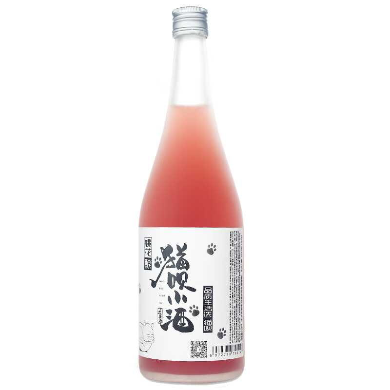 猫呗 桃花酿10度果酒