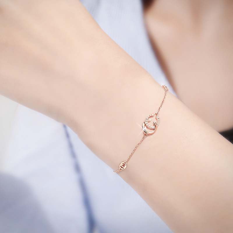 T400双C字母手链