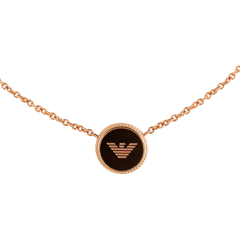 阿玛尼 精致徽标 项链