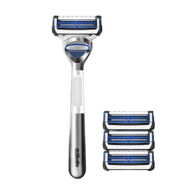 吉列 加倍顺滑剃须刀