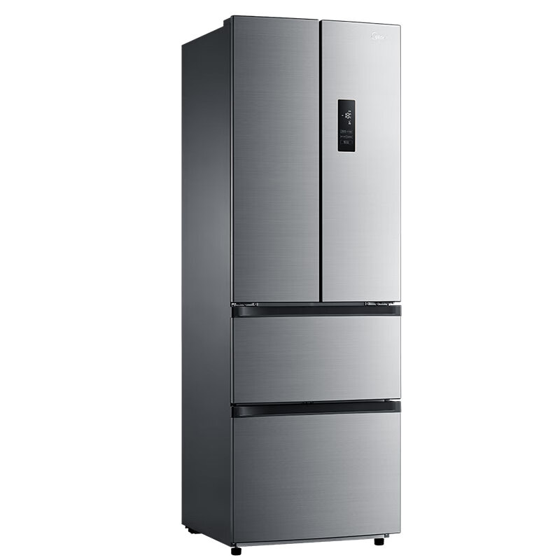 美的双变频节能对开门冰箱