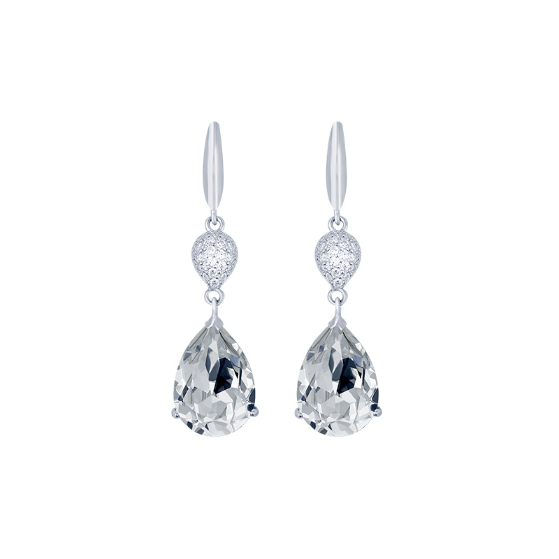 唐后奥地利水晶耳饰