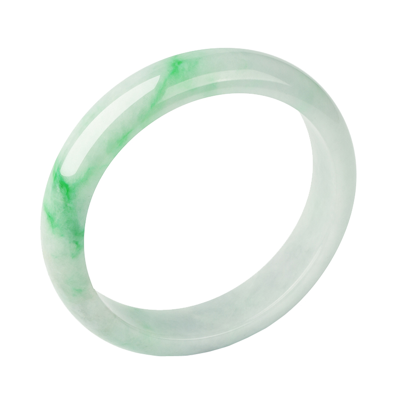 五花八门 清透 翡翠手镯