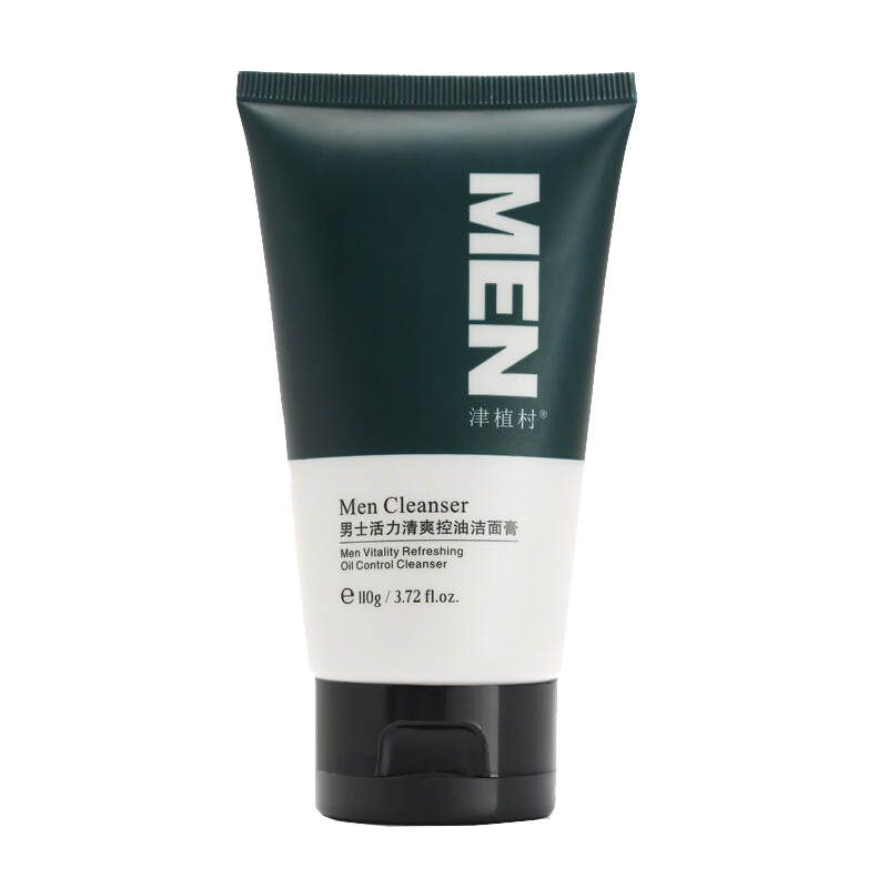 津植村 男士活力清爽控油洁面膏