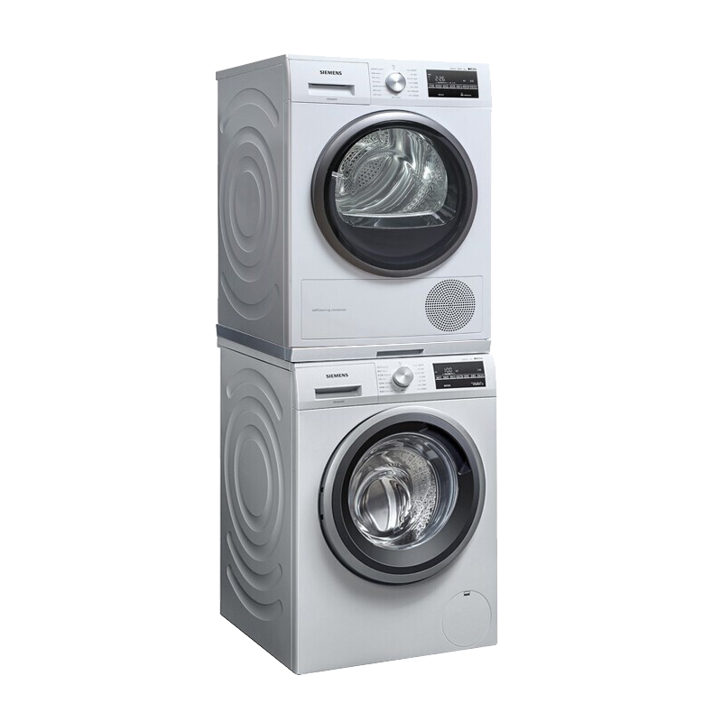 西门子 专业除菌智能洗烘套装