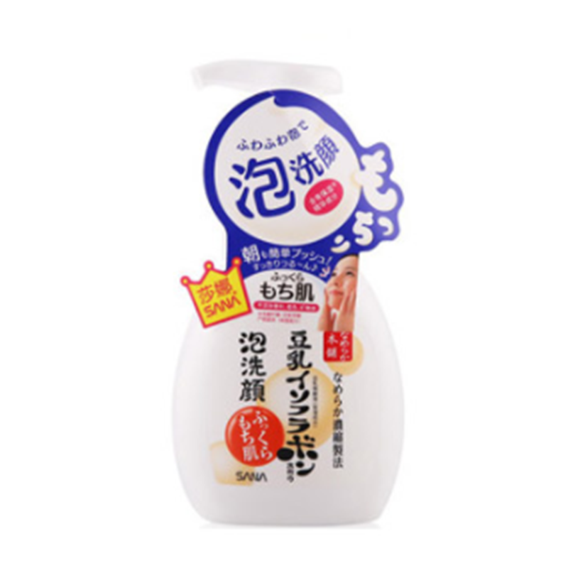 莎娜豆乳美肤洁面泡沫