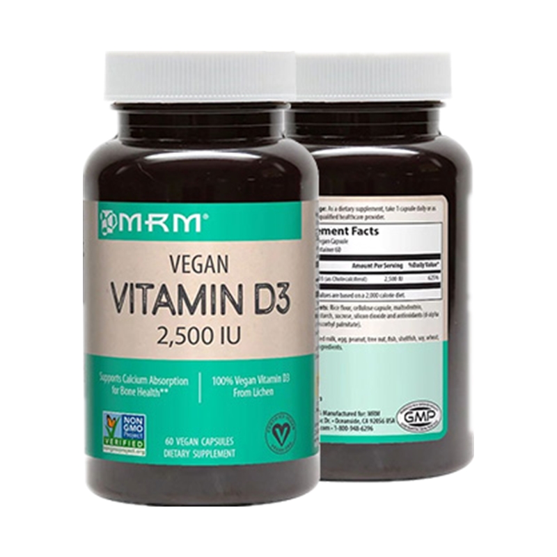 MRM 素食型 维生素D3胶囊
