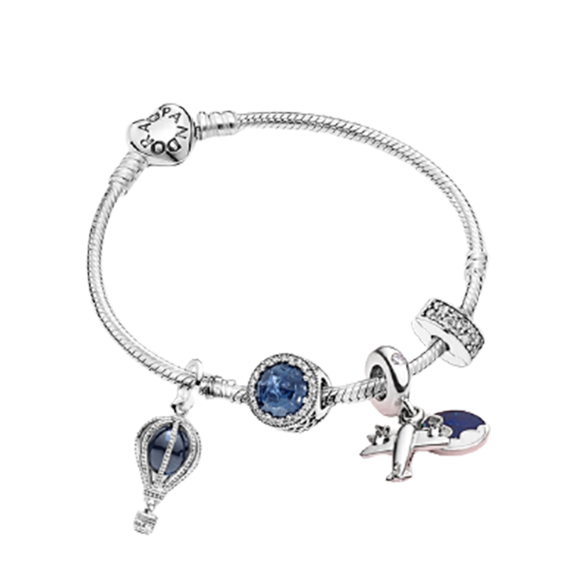 潘多拉 925银漫步云端手链