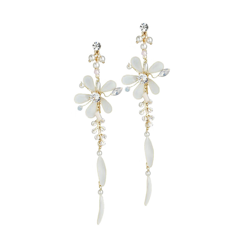 special 流苏花朵 耳环