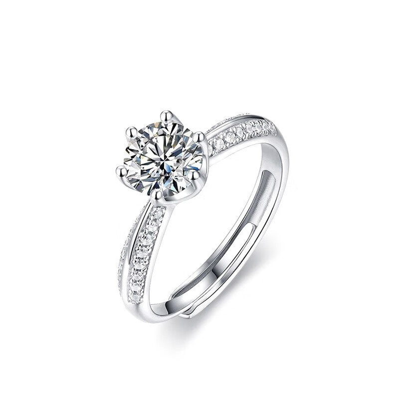 花影 一克拉钻石 戒指