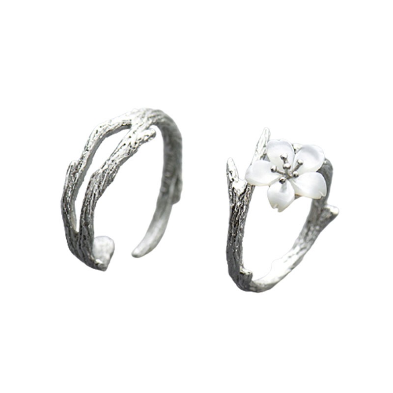 花芽 简约素雅 戒指