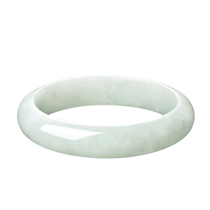 周大福温润典雅翡翠手镯