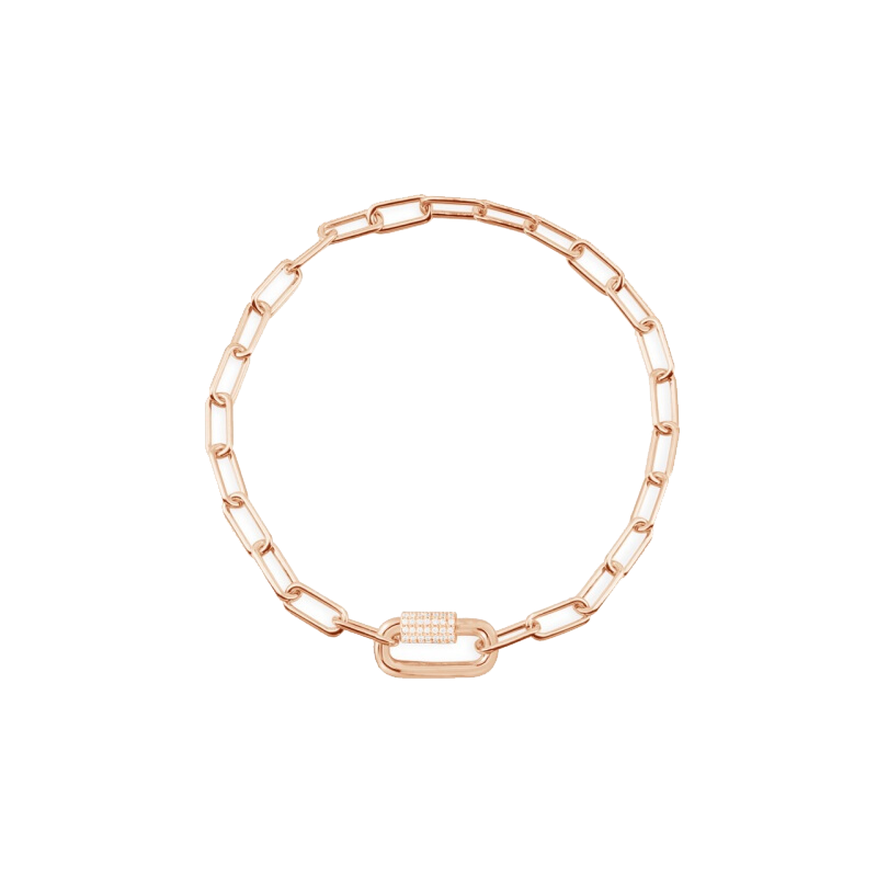 APM浪漫粉金手链