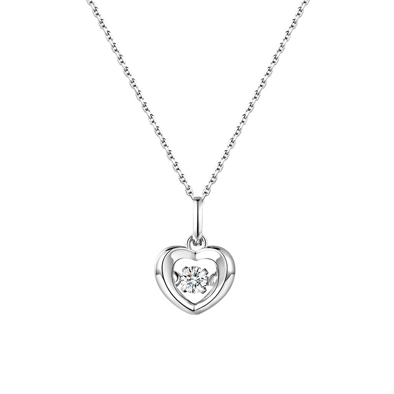 爱的约定莫桑钻项链