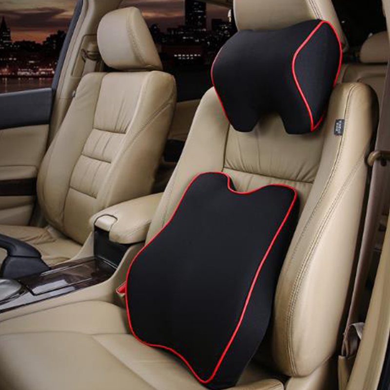 康车宝 运动型针织布料汽车靠垫