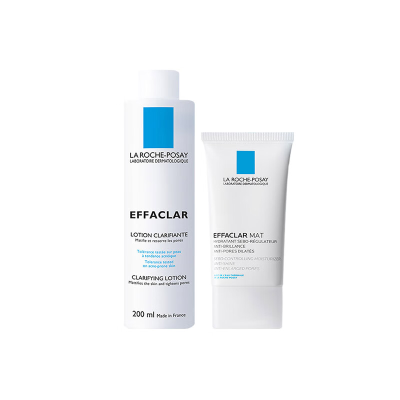 理肤泉 清痘水乳护肤套装