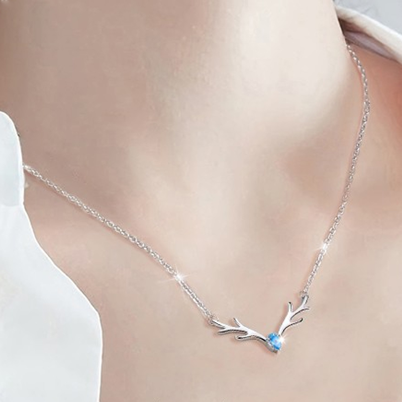 I&U 一鹿有你锁骨项链