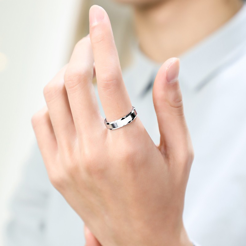 飒雅 耐磨硬质戒指