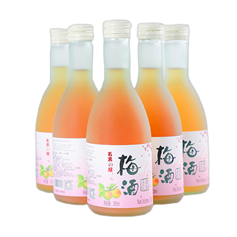 顺昌源 琥珀酒色梅酒