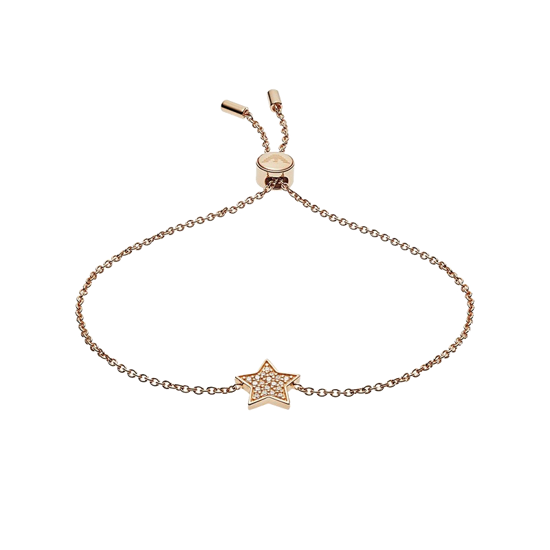 阿玛尼 镶钻星星腕饰