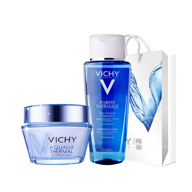 薇姿 温泉矿物保湿护肤套装