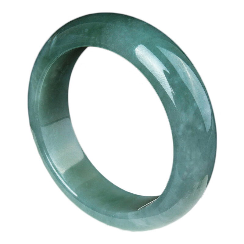 艾选潮品 水色莹亮翡翠手镯