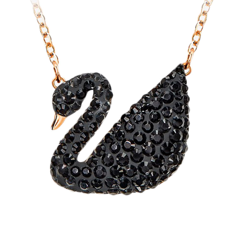 施华洛世奇 黑天鹅项链