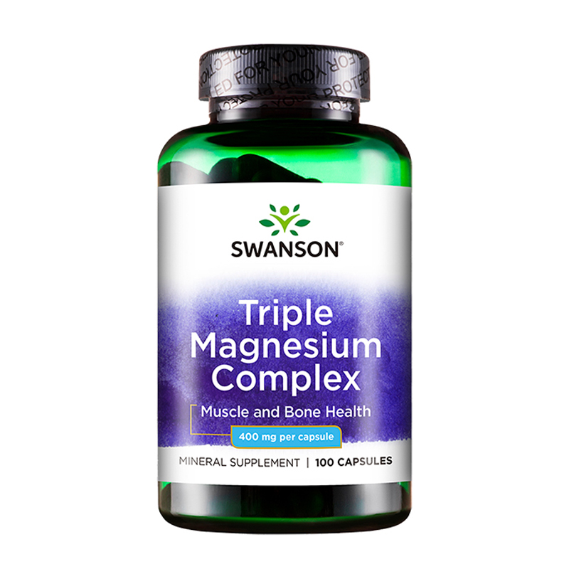 斯旺森 原瓶进口 镁矿物质胶囊