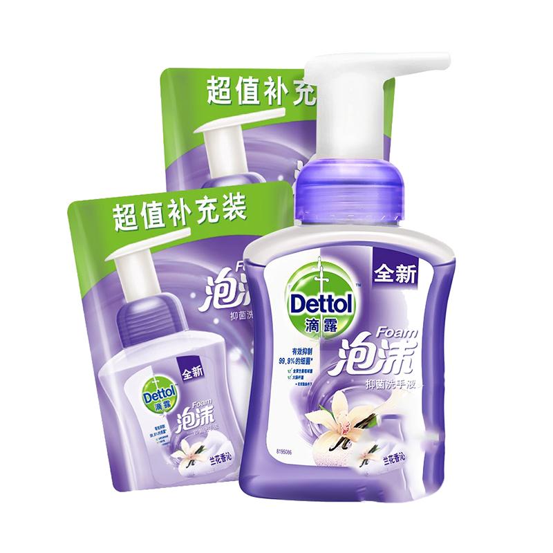 滴露 天然润肤抑菌洗手液