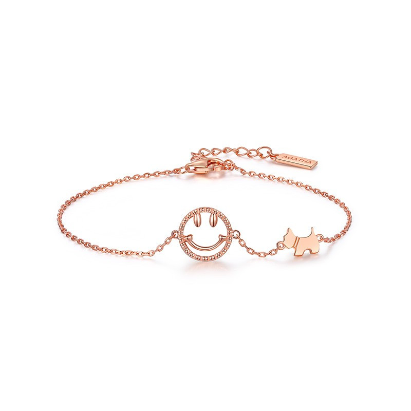 AGATHA 可爱笑脸手链