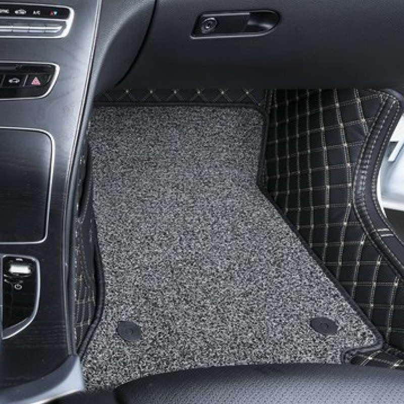 端目 全包围丝圈脚垫