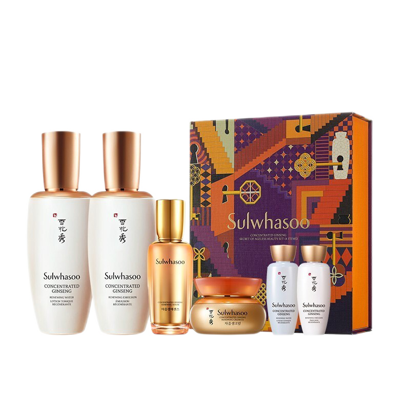 雪花秀 柔滑质地护肤套装