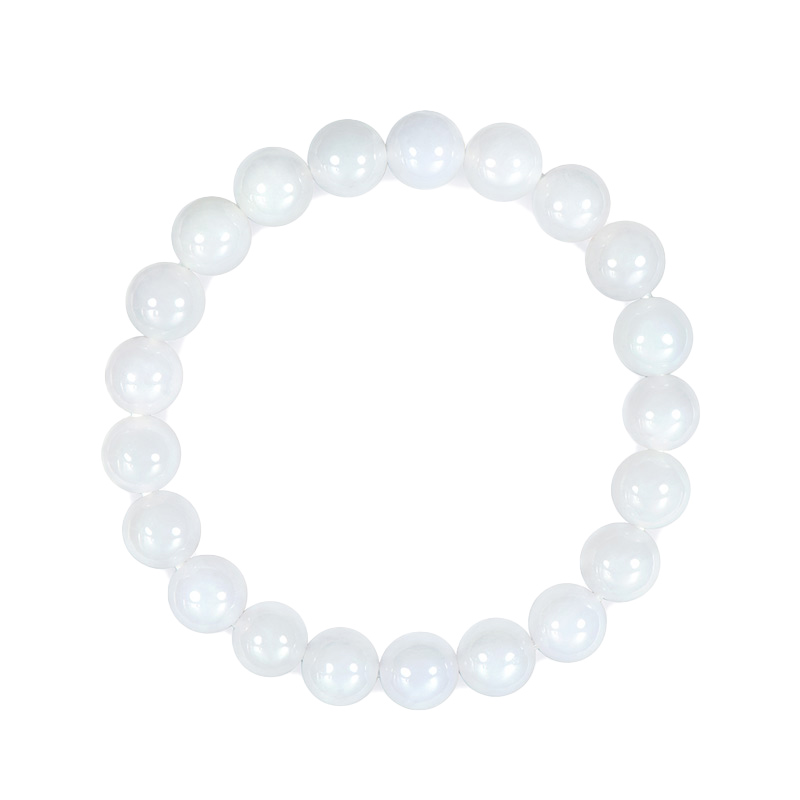 六福珠宝翡翠圆珠玉手串