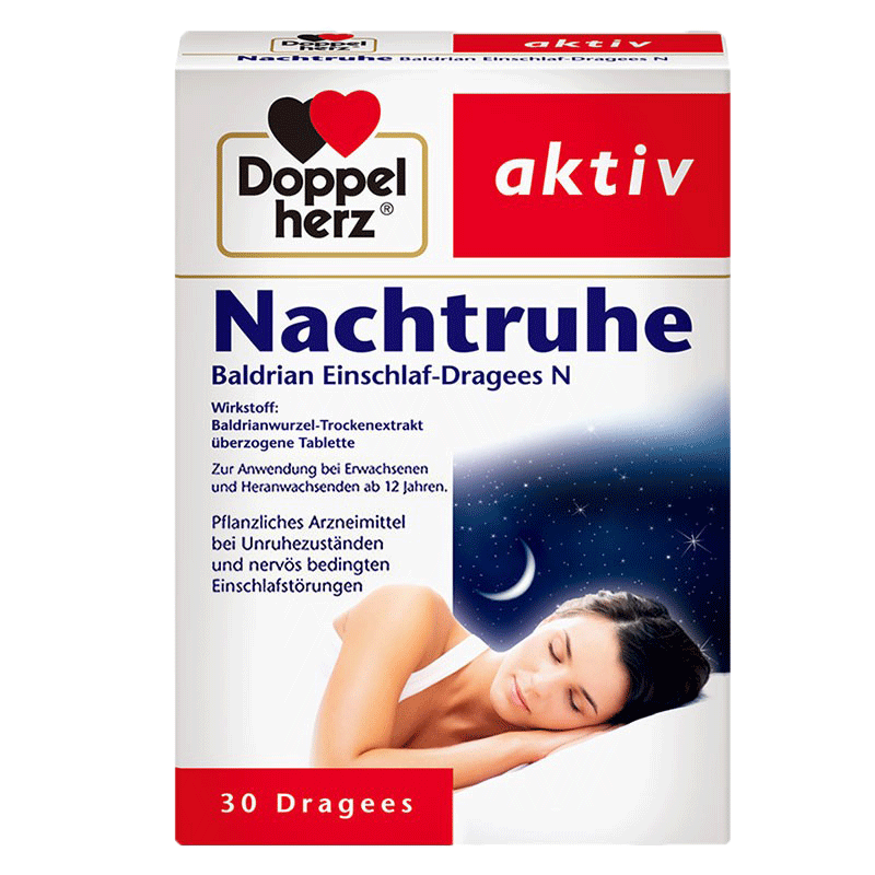 双心 缬草安神睡眠精华片