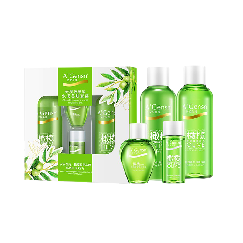 安安金纯 玻尿酸水润护肤套装