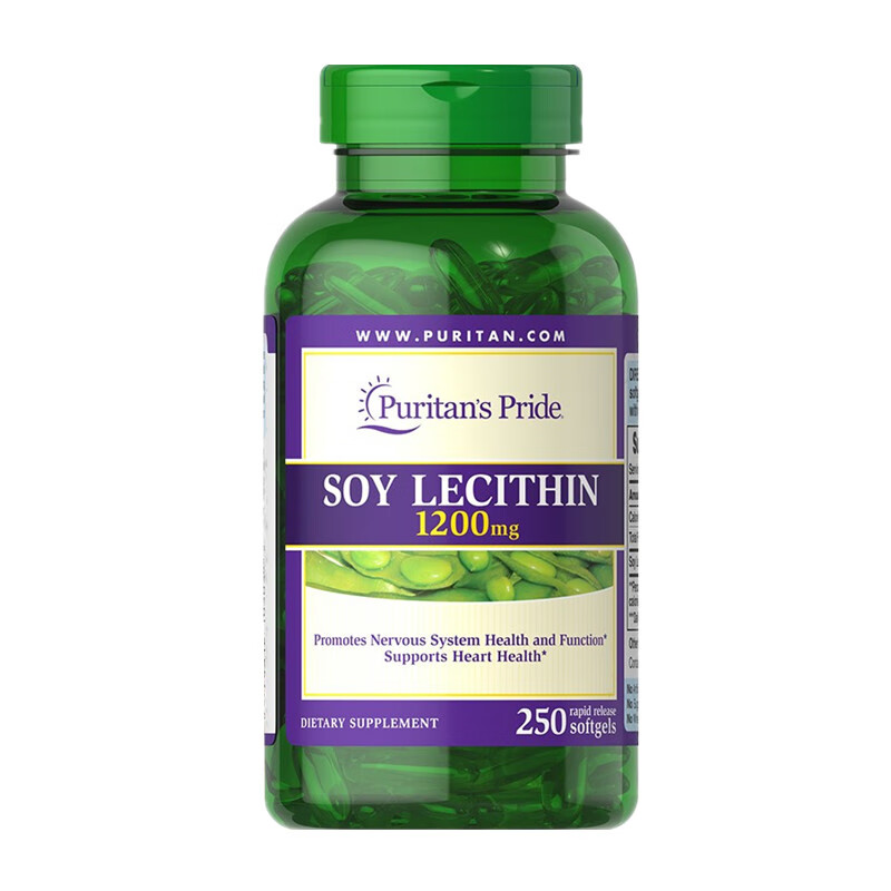 普丽普莱 天然 大豆卵磷脂胶囊