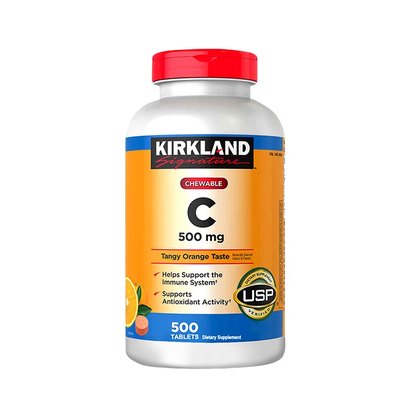 柯克兰 天然 维生素C咀嚼片