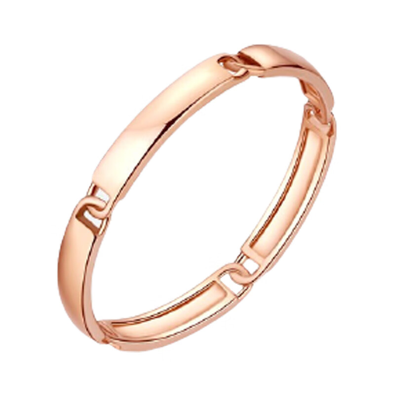 卡蒂罗简约玫瑰金戒指