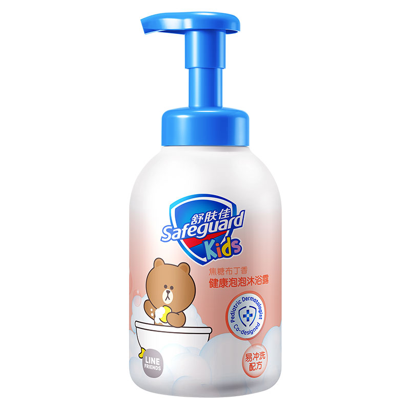 舒肤佳 布朗熊 儿童泡泡沐浴露