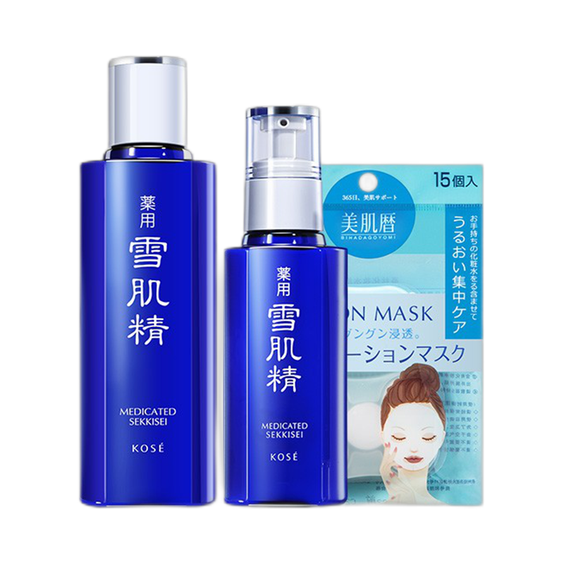 雪肌精 亲肤滋养护肤套装