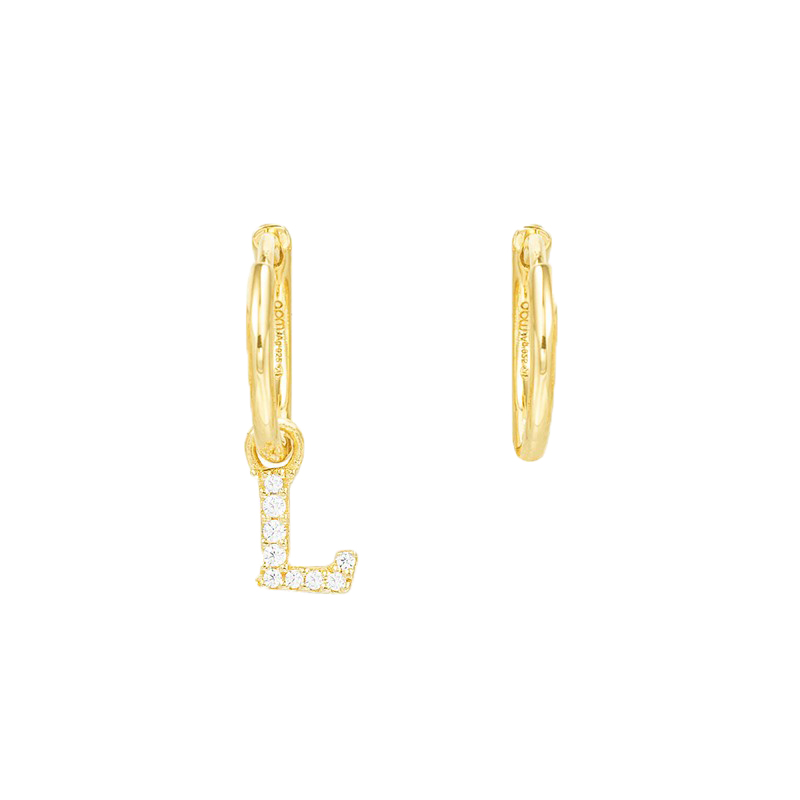 APM Monaco 字母耳饰