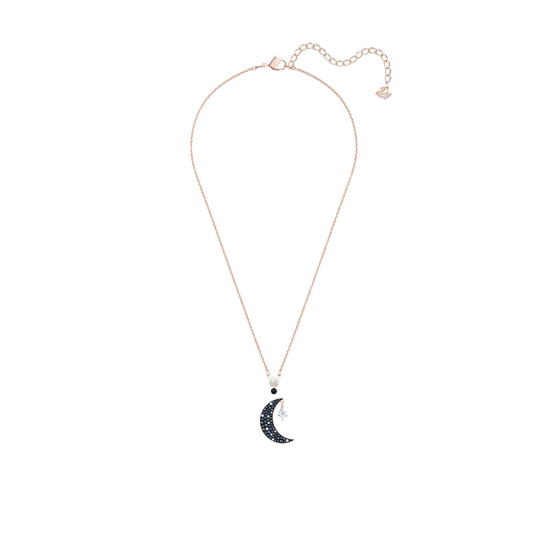 施华洛世奇月牙造型项链