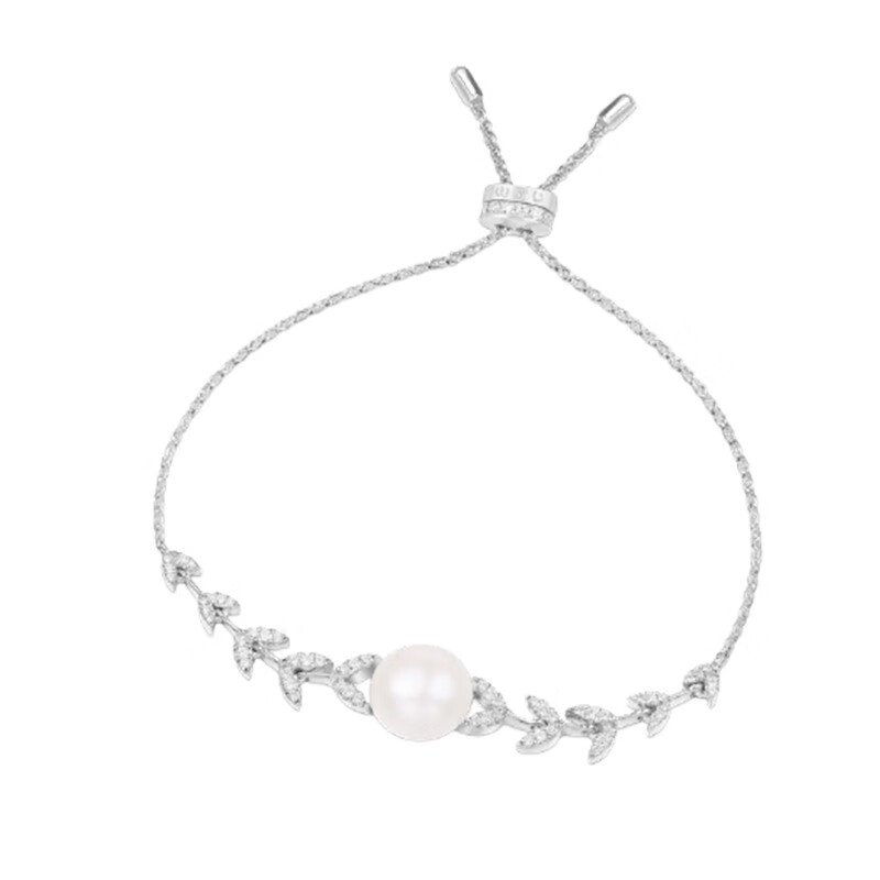 APM 气质珍珠银手链