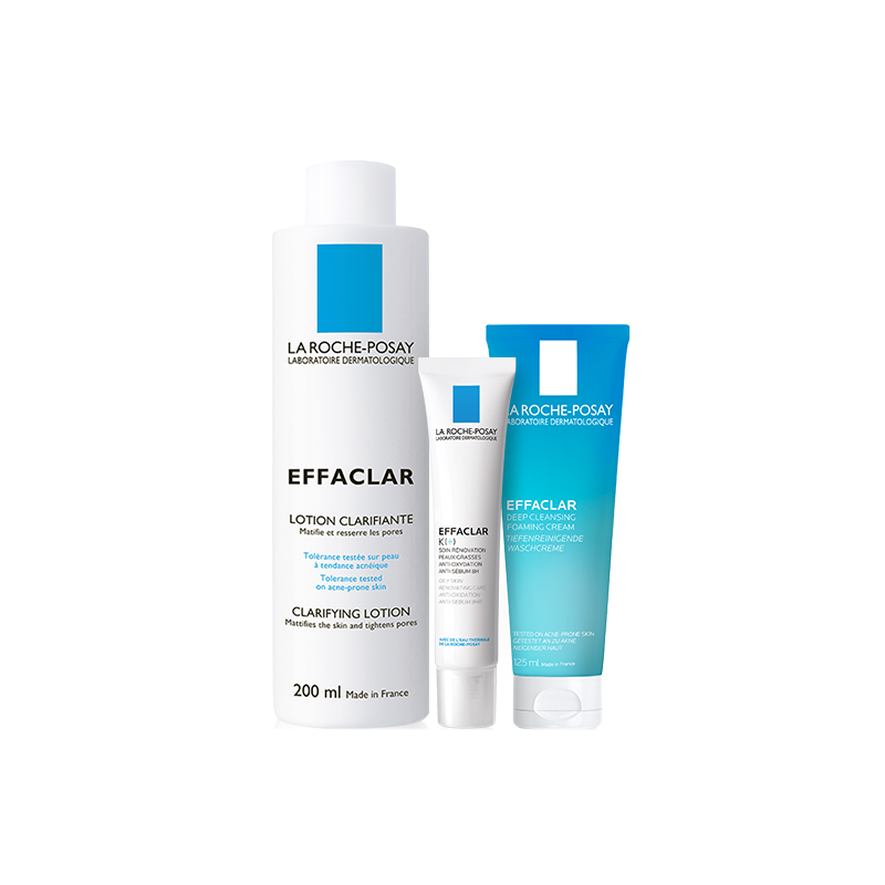 理肤泉 清痘净肤护肤套装