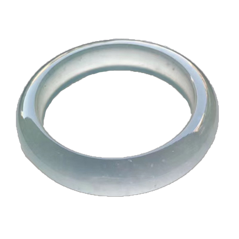 源头 紫罗兰圆条翡翠手镯