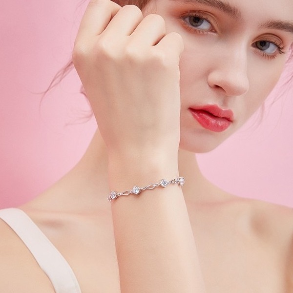 圣雅罗 纯银材质手链