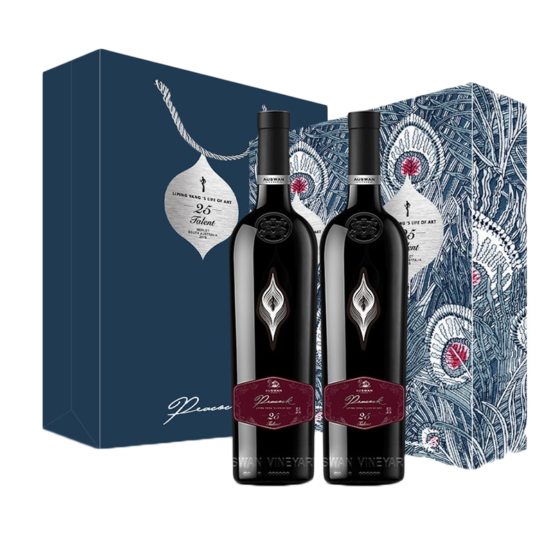 天鹅庄 西拉双支红葡萄酒