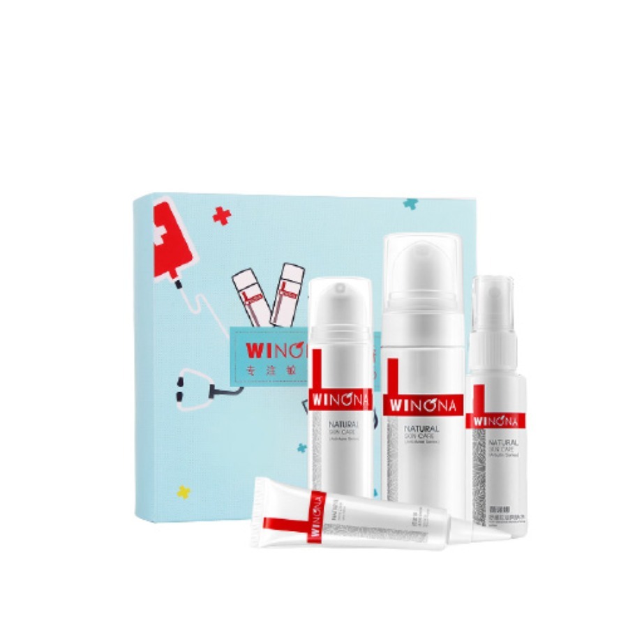 薇诺娜 舒缓控油 护肤套装